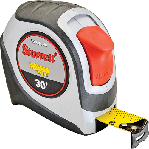 KTXP Series Measuring Tapes, 1" x 30', 1/16" Graduations Planification Entrepots Molloy