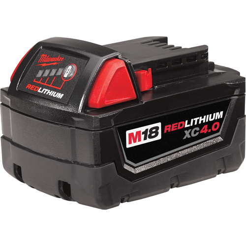 Bloc-piles M18 Redlithium, Lithium-ion, 18 V, 4 A Planification Entrepots Molloy