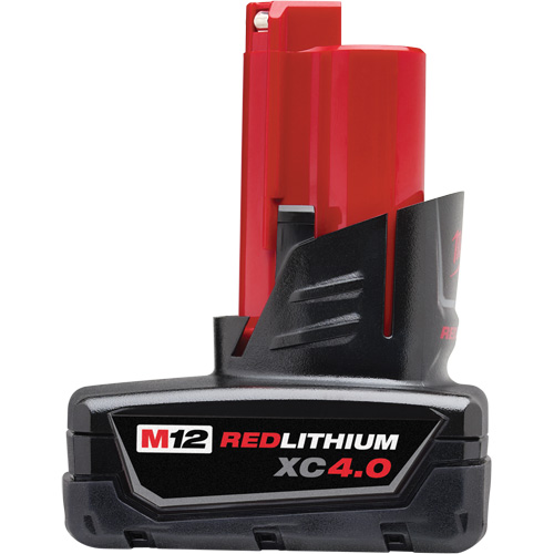 M12 Redlithium 4.0 Battery, Lithium-Ion, 12 V, 4 A Planification Entrepots Molloy