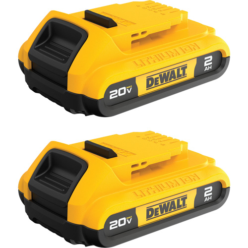 Blocs-piles Max* Compact, Lithium-ion, 20 V, 2 A Planification Entrepots Molloy