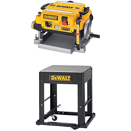 2-Speed Thickness Planer with Stand, 19-3/4" W x 22-1/2" L x 13-1/2" H, 20000 RPM No Load Speed Planification Entrepots Molloy