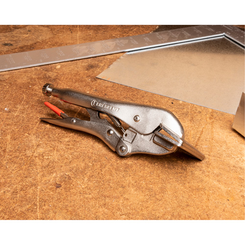Pince-&eacute;tau pour feuille de m&eacute;tal, Longueur 8" Planification Entrepots Molloy