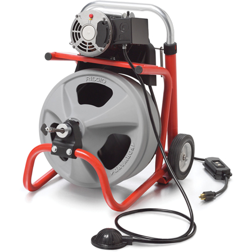 D&eacute;boucheur de drain K-400 avec cble C-31 IW, &eacute;lectrique, 3/8" Planification Entrepots Molloy