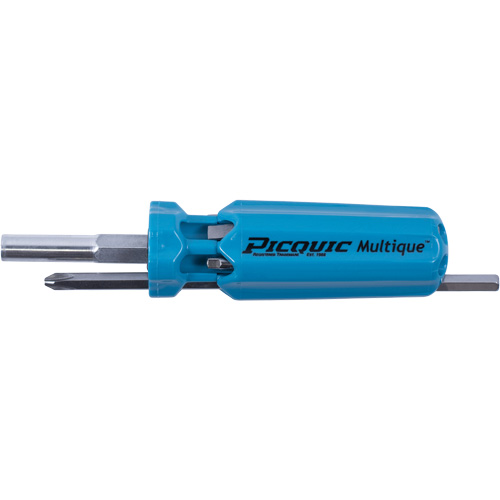 Multique Multi-Bit Screwdrivers, 2-1/2" L Planification Entrepots Molloy