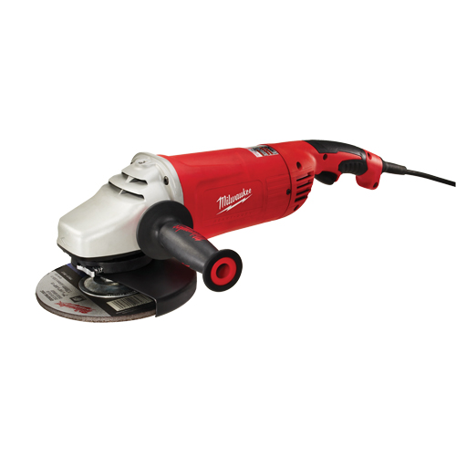 Non-Lock On Large Angle Grinder with Trigger Grip, 7"/9", 120 V, 15 A, 6000 RPM Planification Entrepots Molloy