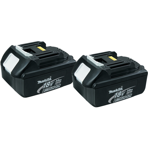 Battery, Lithium-Ion, 18 V, 3 A Planification Entrepots Molloy