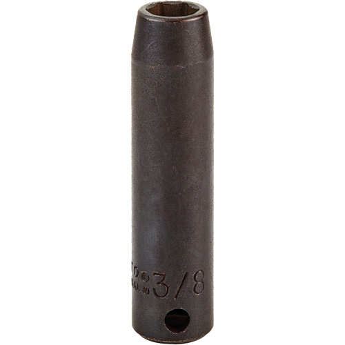 Socket, Impact, 3/8", 3/8" Drive, 6 Points, Deep Planification Entrepots Molloy