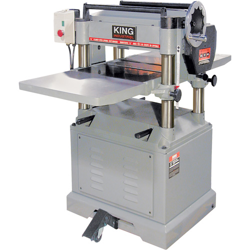 Planers- Spiral cutterhead, 42" W x 32-1/2" L x 45" H Planification Entrepots Molloy