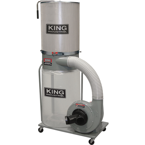 Dust Collectors with Canister Filter, 38" x 27" x 70" Planification Entrepots Molloy