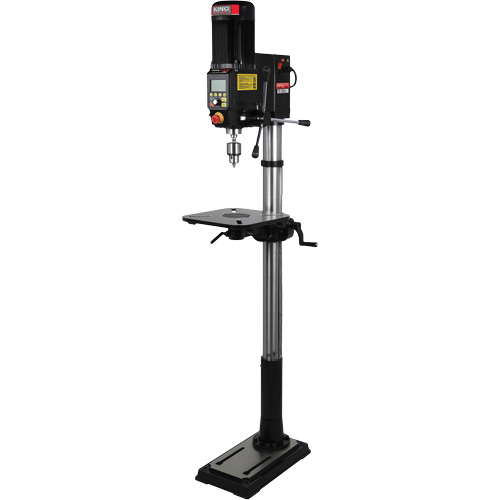 Nova Viking DVR Floor Model Drill Press, 16", 5/8" Chuck, 3000 RPM Planification Entrepots Molloy