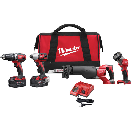 Trousse d'outil combin&eacute; sans fil M18, Lithium-ion, 18 V Planification Entrepots Molloy