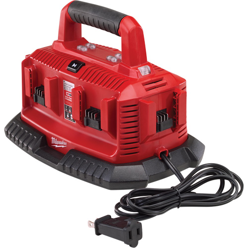 Chargeur de type s&eacute;quentiel pour six piles M18, 18 V, Lithium-ion Planification Entrepots Molloy