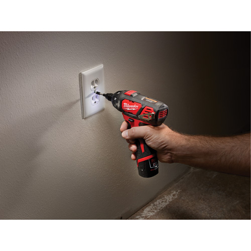 M12 Hex Screwdriver Kit, 1/4", 12 V, 175 in-lbs Max. Torque, Lithium-Ion Battery Planification Entrepots Molloy