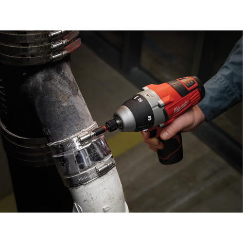 Tournevis sans fil sans moyeu M12 (outil seulement), Lithium-ion, 12 V, Couple 80 lb-po Planification Entrepots Molloy