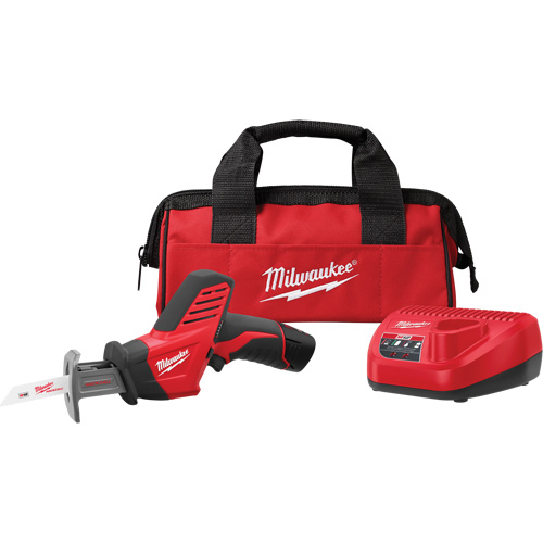 Trousse de scie alternative M12 Hackzall, 12 V, Lithium-ion Bloc-pile, 0 - 3000 coups/min Planification Entrepots Molloy