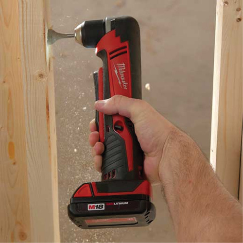 Perceuse &agrave; angle droit sans fil M18 (outil seulement), 18 V, Mandrin 3/8", Lithium-ion Planification Entrepots Molloy