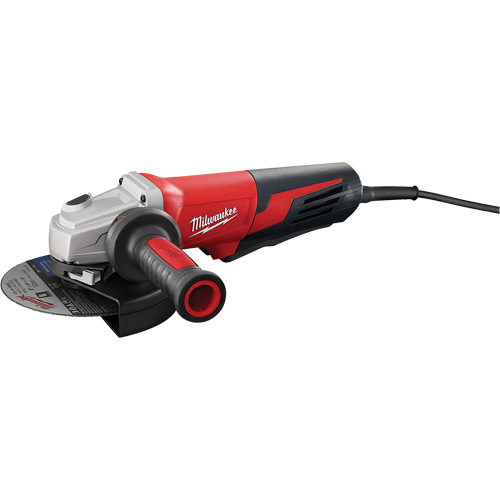 Small Paddle No-Lock Angle Grinder, 6", 120 V, 13 A, 9000 RPM Planification Entrepots Molloy