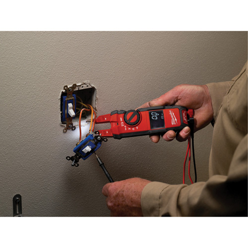 Pince amp&egrave;rem&eacute;trique, Tension c.a./c.c., Courant c.a./c.c. Planification Entrepots Molloy