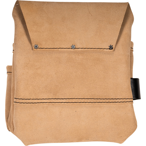 Half Carpenter Apron, Multiple Tool Holder, Leather, 4 Pockets Planification Entrepots Molloy