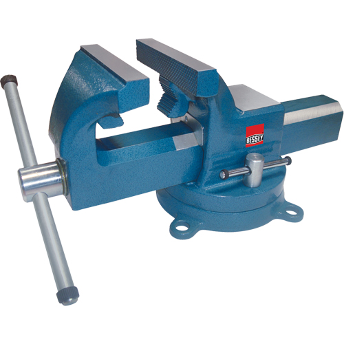 &eacute;taux industriels robustes pour &eacute;tabli, Largeur des m&acirc;choires 4", Profondeur de la gorge 2-3/8" Planification Entrepots Molloy