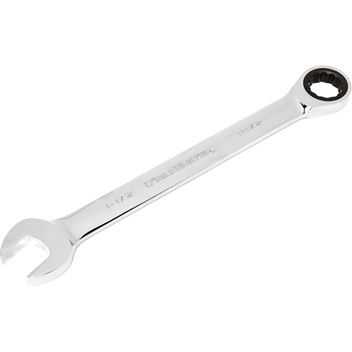 Cl&eacute; &agrave; rochet combin&eacute;e, 12 pans, 1-1/2", Fini Chrome Planification Entrepots Molloy