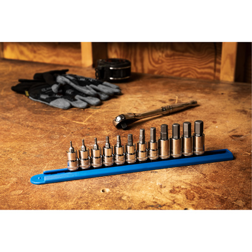 Metric Socket Set, Hex, 3/8" Drive, 12 Pcs Planification Entrepots Molloy