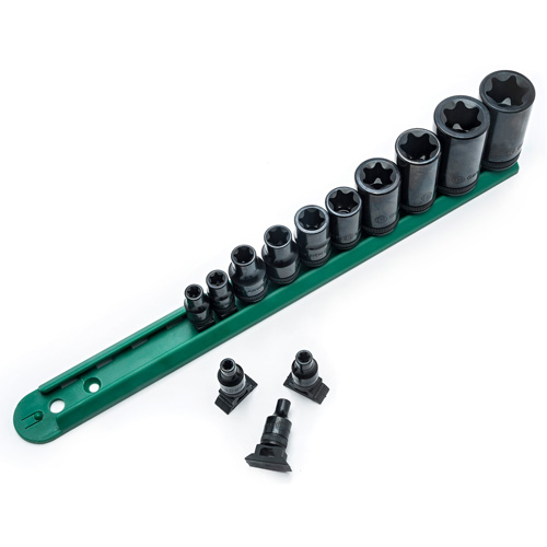 Jeu de douilles externes Torx, Prise 1/2"/1/4"/3/8" Planification Entrepots Molloy