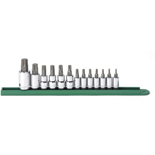 Bit Socket Set, Torx&reg;, 1/2"/1/4"/3/8" Drive, 13 Pcs Planification Entrepots Molloy