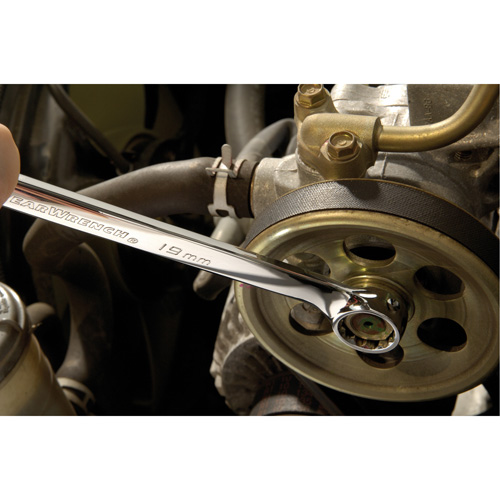 Jeu de cl&eacute;s longues &agrave; coupe &agrave; 12 pans avec pochette &agrave; outils roulable, Combinaison, 15 morceaux, Imp&eacute;rial Planification Entrepots Molloy