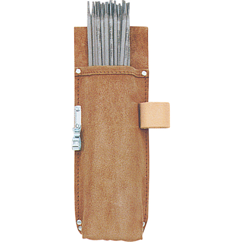 Welder's Pouch, Multiple Tool Holder, Leather, 1 Pockets Planification Entrepots Molloy