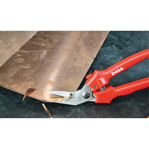Offset Multi-Purpose Snips, 1-5/8" Cut Length, Straight Cut Planification Entrepots Molloy