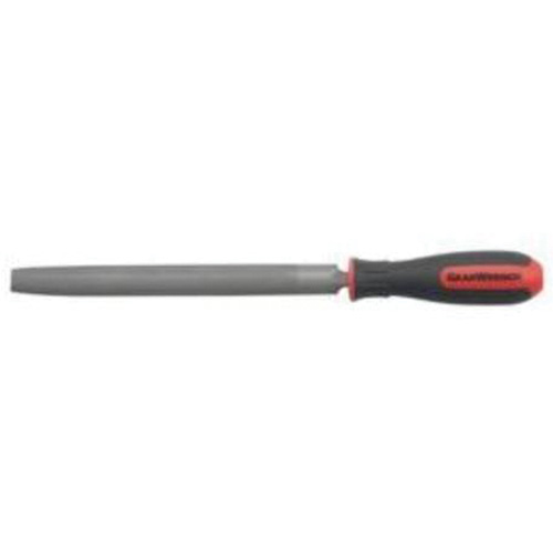 File, Half Round, 12-3/4" L, Bastard Cut Planification Entrepots Molloy