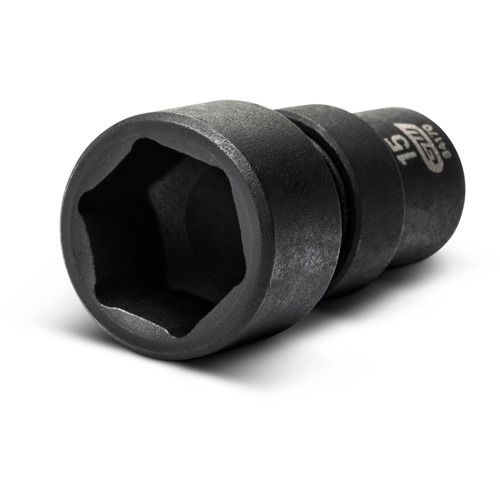 Jeu de 12 douilles m&eacute;triques flexibles universelles &agrave; chocs 1/4" &agrave; 6 pans Planification Entrepots Molloy