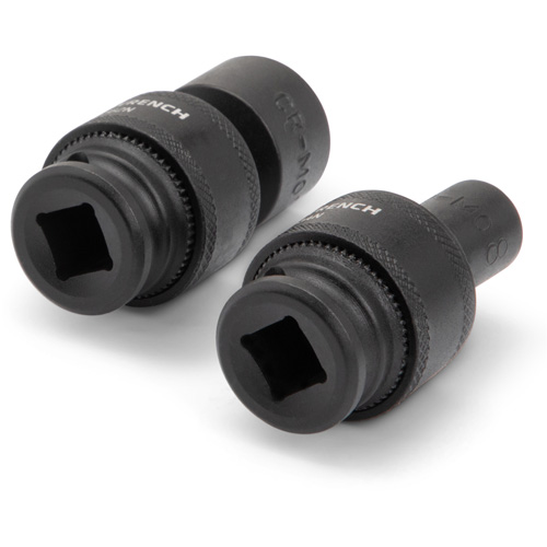 15-Piece 3/8" Drive 6 Point Universal Impact Metric Flex Socket Set Planification Entrepots Molloy