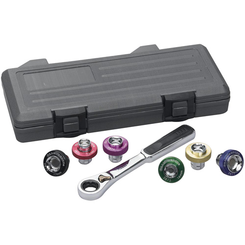 6 Point Magnetic Oil Drain Plug Metric Socket Set, 7 Pieces, 3/8" Drive Size Planification Entrepots Molloy