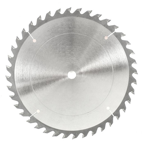 Industrial Saw Blade - Crosscut Thin Kerf, 10", 40 Teeth, Wood Use Planification Entrepots Molloy