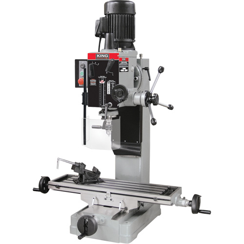 Gearhead Drilling Machine, 6 Speeds, 1-1/4" Drilling Capacity Planification Entrepots Molloy