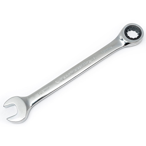 Jeu de cl&eacute;s &agrave; cliquet &agrave; 12 pans et 72 dents, Combinaison, 5 morceaux, M&eacute;trique Planification Entrepots Molloy