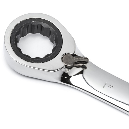 72-Tooth 12 Point Reversible Ratcheting SAE Wrench Set, Combination, 13 Pieces, Imperial Planification Entrepots Molloy