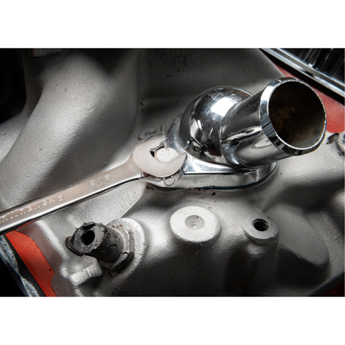 72-Tooth 12 Point Reversible Ratcheting SAE Wrench Set, Combination, 13 Pieces, Imperial Planification Entrepots Molloy