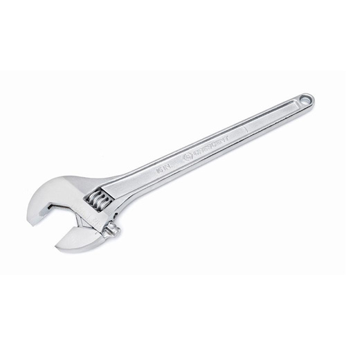 Cl&eacute; &agrave; manche conique r&eacute;glable — emball&eacute; sur carte, 15" lo, la max. 1-11/16"/43 mm, Chrome/Poli Planification Entrepots Molloy