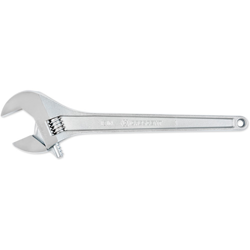 Cl&eacute; &agrave; manche conique r&eacute;glable — emball&eacute; sur carte, 18" lo, la max. 2-1/16"/53 mm, Chrome/Poli Planification Entrepots Molloy