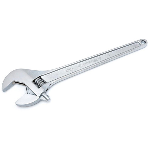 Cl&eacute; &agrave; manche conique r&eacute;glable — emball&eacute; sur carte, 18" lo, la max. 2-1/16"/53 mm, Chrome/Poli Planification Entrepots Molloy