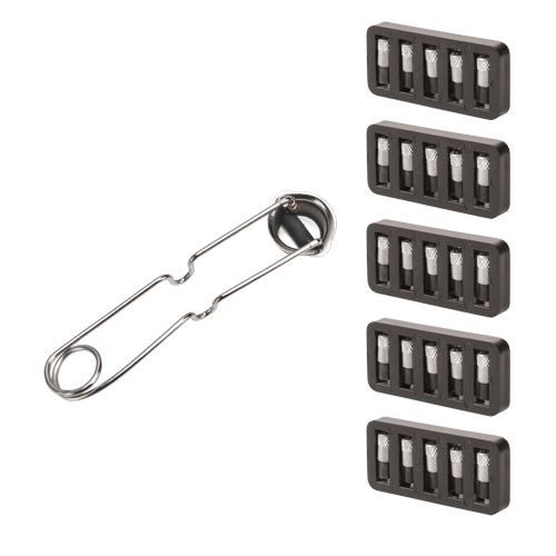 Single-Flint Lighter with 5 Flint Holders Planification Entrepots Molloy