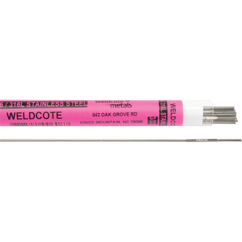 Baguettes pour soudage TIG en longueurs de 36", 3/32", Acier inoxydable Planification Entrepots Molloy