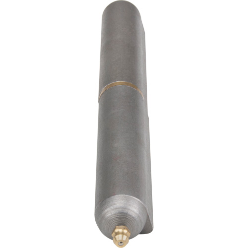 Weld-On Hinge, 0.906" Dia. x 7.874" L, Mild Steel w/Fixed Steel Pin Planification Entrepots Molloy
