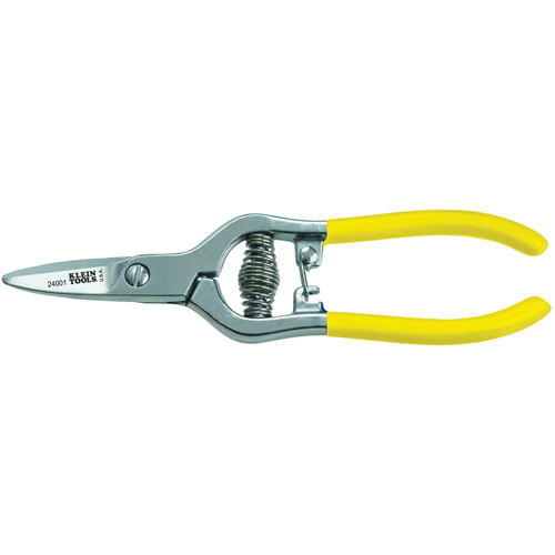 Cisaille &agrave; coupe rapide, 6-3/5", Nickel&eacute;-chrom&eacute; Planification Entrepots Molloy