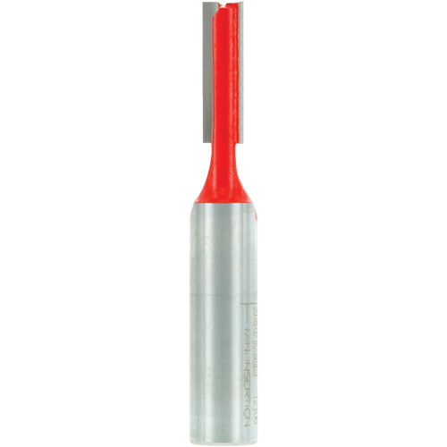 Router Bit - Double Flute Straight Bit, 5/16" Dia., 1" H, 2-3/4" L Planification Entrepots Molloy