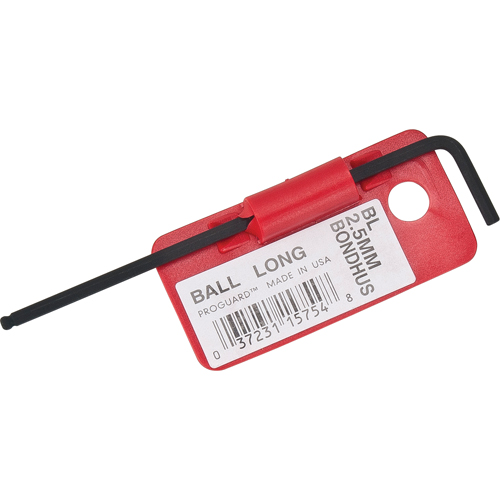 Balldrive Hex Key, 82 mm L, L Shape Planification Entrepots Molloy