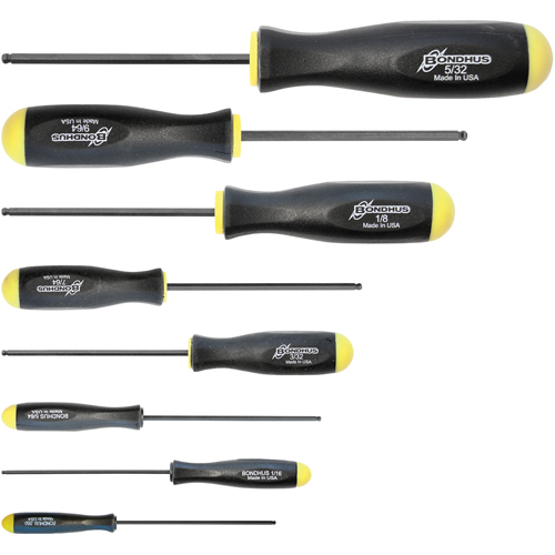 Jeux de tournevis ball driver - SAE, 8 mcx Planification Entrepots Molloy